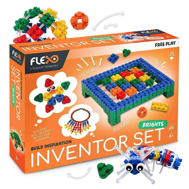 Flexo Free Play Inventeur Set Brights Jouet de Construction et de Construction
