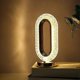 thumbnail image 1 of Luxury Crystal LED Table Lamp USB Rechargeable Desk Lamps 3 Color Stepless Dimming Diamond Table Light Touch Control Bedroom Bedside Night Lamp, 1 of 5