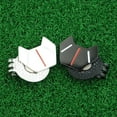 thumbnail image 4 of 1 Set Target Mark Magnetic Waterproof High Strength Ball Mark Metal Mini Golf Ball Mark with Hat Clip Set Golf Accessory, 4 of 7