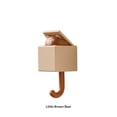 thumbnail image 2 of Ounissouiy Gancho de pared de animales Adorable para el hogar, colgador de bolsos de mano para sala de estar y dormitorio, ropa sin clavos, Almacenamiento y organización del hogar Tipo 1, 2 of 6