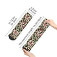 thumbnail image 5 of Bingfone Leopard Dots Design Patterned Men'S Women'S Casual Cotton Socks, 5 of 9
