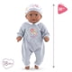 thumbnail image 3 of Corolle Bébé Calin Marius Boy Baby Doll - 12 Soft Body Doll with Gray Outfit, Sleeping Eyes That Open and Close, Vanilla Scented, Mon Premier Poupon Collection for Ages 18 Months and up, 3 of 5