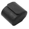 thumbnail image 1 of Estuche de Viaje con Rollo de Reloj de 1 Ranura, Vitrina Portátil de Vintage para Relojes, Caja de Almacenamiento para Relojes, Organizadores de Relojes, Negro S, 1 of 8