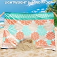 thumbnail image 2 of Manta de playa HIHOHO impermeable a prueba de arena 200 x 211 cm XL, 2 of 6