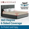 thumbnail image 5 of Guardmax Jersey Knitted Queen Zippered Mattress Encasement - Waterproof & Bed Bug Proof Mattress Protector - Comfortable, Soft, and Noiseless Zippered Bedding - Dust Mite Proof (60 x 80 x 12), 5 of 7