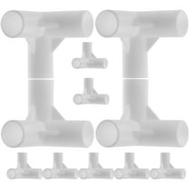 Raindrops 20Pcs Canopy Tent Parts with Plastic Tee Connectors for Outdoor Canopy Construction