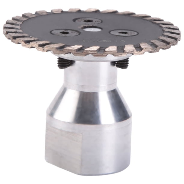 Sierra de diamante con apertura M14 de 50 mm y disco de corte y grabado desmontable, adecuada para arenisca y hormigón