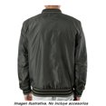 thumbnail image 2 of Chamarra George Talla EG Lisa Estilo Baseball Verde, 2 of 4