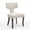 Beige, variant on Modern Dining Chairs Set of 2, Farmhouse Upholstered Accent Chair, Beige
