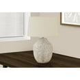 thumbnail image 1 of Monarch Specialties Lighting, 26"h, Table Lamp, Cream Ceramic, Ivory / Cream Shade, Transitional, 1 of 6