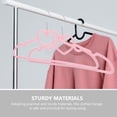 thumbnail image 4 of KAKOWELY 20Ud Para Ropa Resistentes De Plástico En Color Rosa Para Organización De, 4 of 8