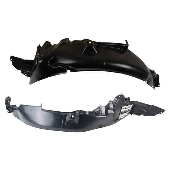 TRQ Front Inner Fender Liner Set Fits 2006-2011 Hyundai Accent BDA15548