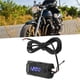 thumbnail image 5 of Termómetro Voltímetro Led Para Motocicleta 3 En 1, Medidor De Reloj Electrónico Ip67, Medidor Resistente Al Agua 6V-30V Kearding VI002754-00, 5 of 7