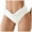 White, variant on vigerkar Women's Twist Bikini Bottom Moderate High Cut Swimsuit Bottom Cross V Cut Ruched Ruffles Bathing Suit Bottoms Blue, L