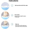 thumbnail image 3 of Pink Dog Paw Cleaner, 360° Dog Paw Cleaner, Portable Silicone Dog Paw Brush for Cats and Dogs, 3 of 4