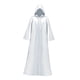 thumbnail image 5 of Capa de cosplay con capucha para Halloween CUTICAT Blanco XL, 5 of 8