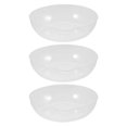 thumbnail image 1 of 3pcs Plastic Scale Measuring Pan Scale Tray Kitchen Baking Weighing Tool Scale Accessory Multi-purpose Scale Tray Plastic Scale Tray Electronic Scale Pan Plastic Plate, 1 of 9