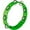Grass Green, variant on Nino Compact ABS Plastic Handheld Tambourine 8 in. Sky Blue