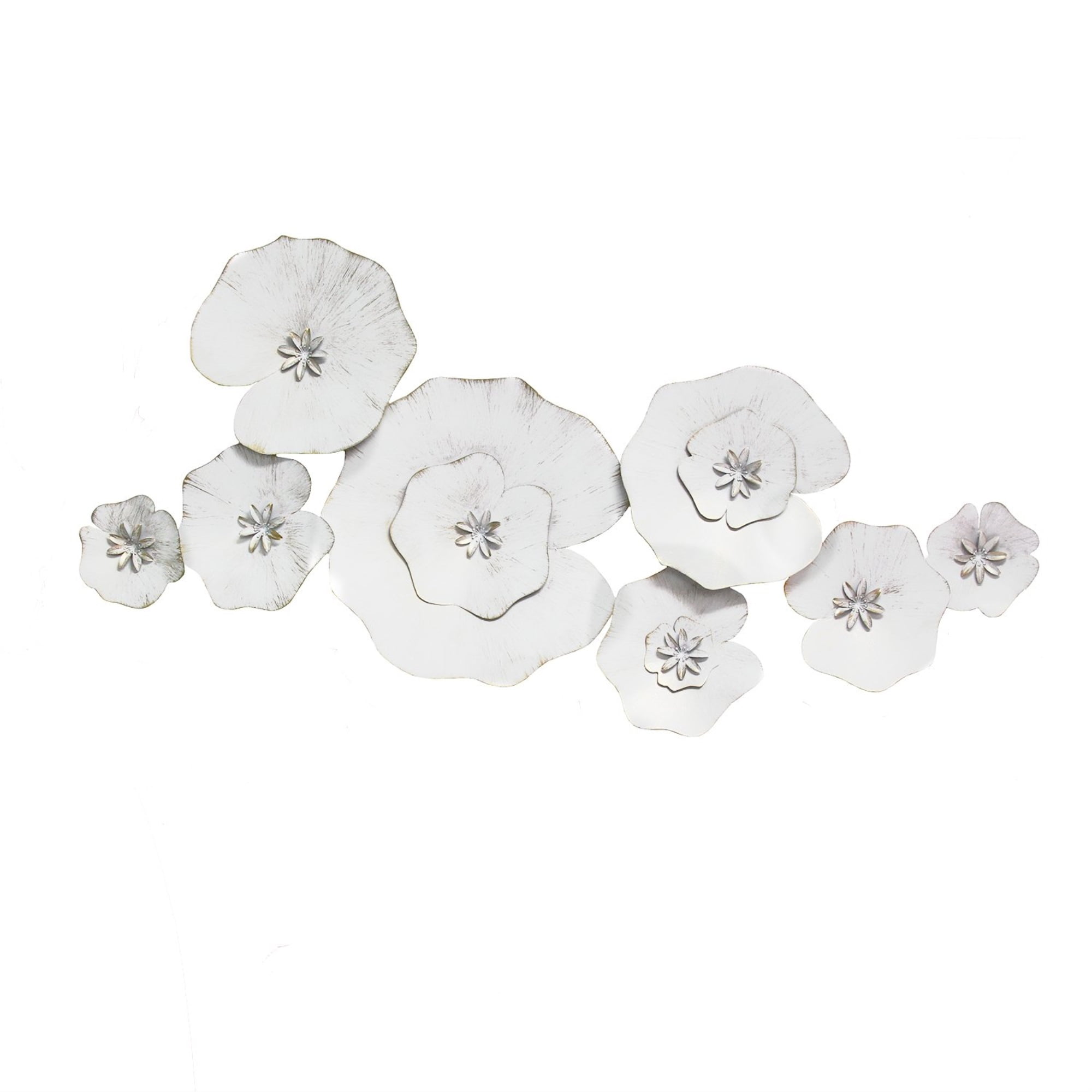 Buy Stratton Home Decor Lily Pad Metal Wall Art Online at Lowest Price
