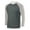 Gray, variant on fatyb Mens Long Sleeve Tops Lightweight Crewneck T Shirts Breathable Color Block Casual Tee Tops for Men