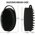 thumbnail image 4 of Silicone Exfoliating Body Scrubber, Soft Loofah Fit for Sensitive, 4 of 7