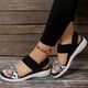thumbnail image 5 of Amzcrzy Zapatos de mujer,Zapatos de mujer,Zapatillas de mujer, Sandalias de verano para mujer, con tacón plano y punta abierta, informales Sandalias Mujer Zapatillas De Casa, 5 of 9