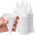 thumbnail image 1 of 200 Vasos para Cono de Nieve de 4.5 Oz, Ideales para Agua, Helado y Hielo Raspado. Perfectos para Fiestas, Gimnasios y Festivales., 1 of 5