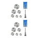 thumbnail image 3 of Eigraketly 7pcs High Speed Steel Saw Disc Accessories Drills Tools Sturdy Discs Slicing Saws Circular Mandrels Metalworking Slicers Tool Negro 2Conjunto, 3 of 6