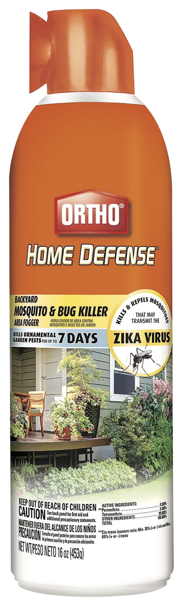 Ortho Home Defense Backyard Mosquito & Bug Killer Area Fogger 16 oz