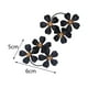 thumbnail image 2 of Pendientes de flores de camelia Pendientes de flores Pendientes de flores vintage de moda para Negro, 2 of 9
