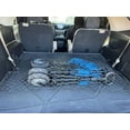 thumbnail image 4 of EACCESSORIES EA Trunk Organizer Cargo Net for Infiniti QX60 2022-2023 – Floor Style Cargo Net for SUV – Premium Mesh Car Trunk Organizer Vehicle Carrier Storage – Compatible with Infiniti QX60, 4 of 6