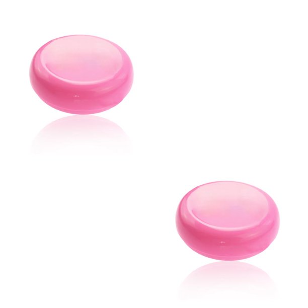 Advancent Soporte para agujas, costura, bordado, alfiler de succión, cojín de almacenamiento, forma redonda, portátil, caja de costura para el Rosa 2piezas
