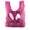 Pink, variant on Easter Basket Bags, Bulk Reusable Grocery Bags, Easter Egg Hunt Tote Bags - Bunny Face