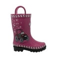 thumbnail image 4 of Toddler's 3D Fern Farmall Rubber Boot Pink, 4 of 5