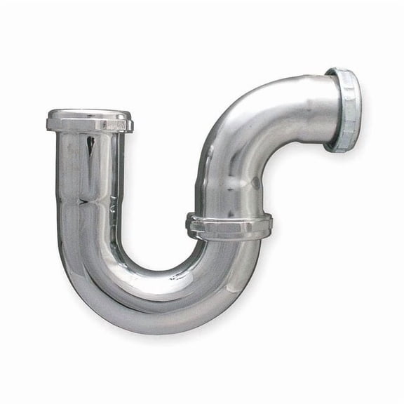 1-1/2" or 1-1/4 Dia, Brass, Chrome/Brass, -, Repair Trap