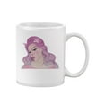 thumbnail image 2 of Beautiful Girl With Cat Ears Mug - Image by Shutterstock, 2 of 4