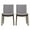 Light Gray, variant on Pemberly Row Mid Century Modern Fabric Dining Chair in Light Grey (Set of 2)