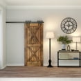 thumbnail image 4 of Evelyn&Zoe Minnie Farmhouse Floor Lamp with Fabric Shade, Blackened Bronze/White, 4 of 12