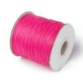 thumbnail image 2 of HLONK 1roll Korean Waxed Polyester Cord Deep Sky Blue 1mm about 85yards roll, 2 of 7