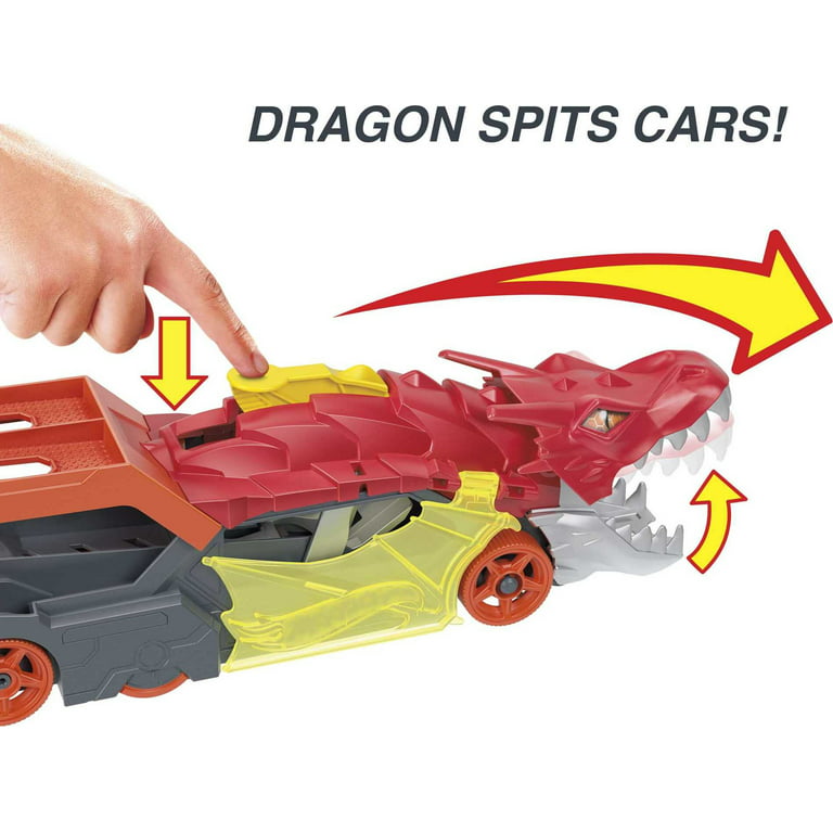 Hot Wheels - Camion Transporteur Dragon