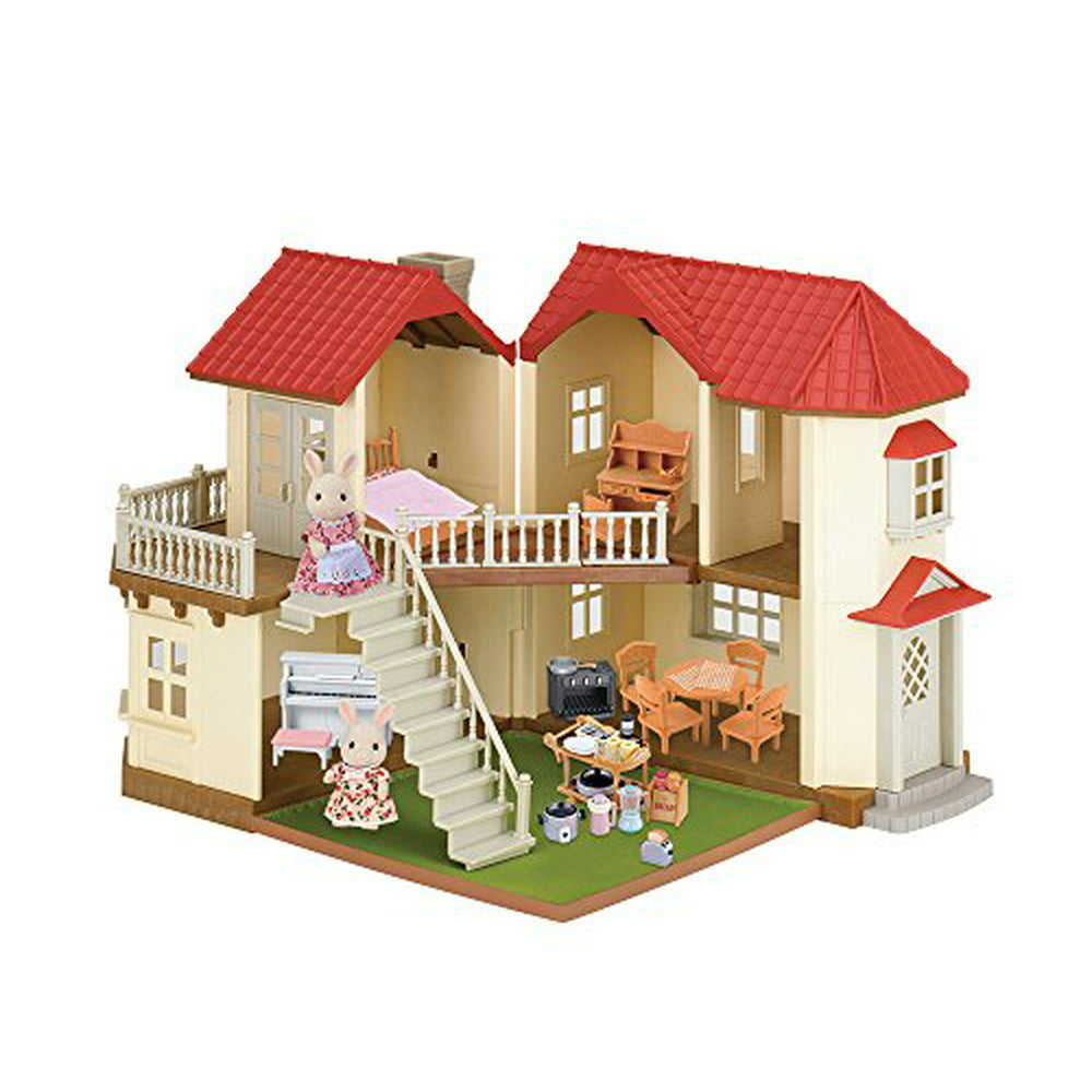 calico critters townhome gift set