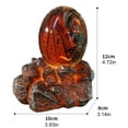 thumbnail image 2 of Powerful Magma Dragon Hatching From Transparent Egg - Practical Resin Dragon Egg Ornament For Desktop Decor - Perfect Collection For Dragon Fantasy Lovers! Great Gift Option, 2 of 5