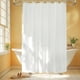 thumbnail image 1 of Cortina de ducha Seenus, tela impermeable 180 x 240 cm, color blanco, 1 of 7