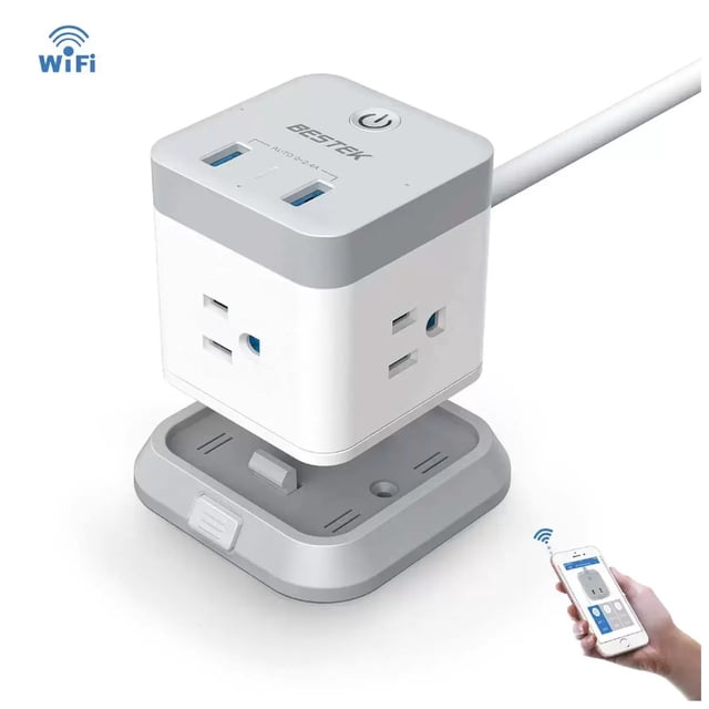 Supresor de Picos WiFi de escritorio tipo Cubo BESTEK BESTEK MRJ3013