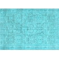 thumbnail image 1 of Ahgly Company Indoor Rectangle Abstract Light Blue Contemporary Area Rugs, 8' x 10', 1 of 4