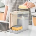 thumbnail image 3 of Multifunctional Sink Rack Sink Area Organizer plastic home Multifunctional Kitchen Cleaning Combination Rack, 3 of 7