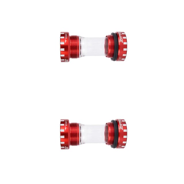 Toystoory Reemplace los accesorios de bicicleta de soporte inferior de manivela de bicicleta de montaña GXP de 22 mm Rojo 2piezas Toystoory CBP104728