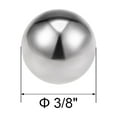 thumbnail image 2 of Uxcell Bearing Balls Inch 304 Stainless Steel G100 Precision Roll Balls 3/8", 2 of 5