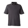 thumbnail image 4 of CORE365 CE112C Men's Fusion ChromaSoft™ Colorblock Polo-Carbon/ Carbon Heather-2XL, 4 of 6