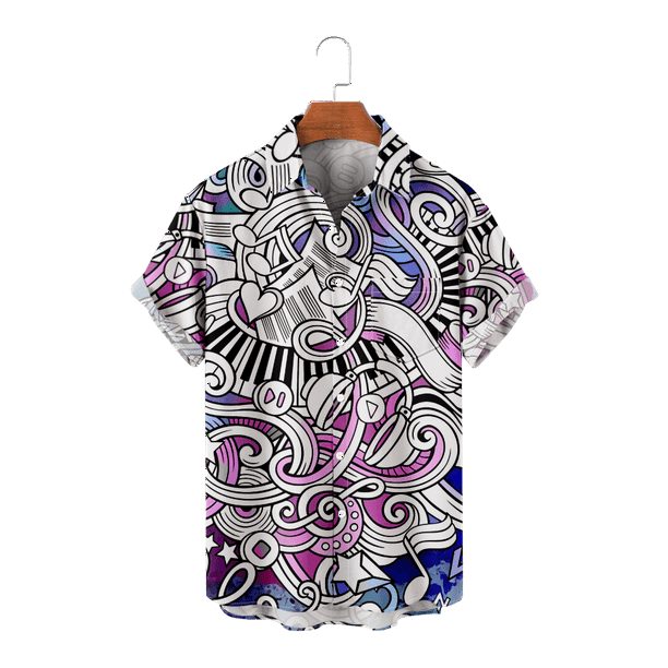 Sopranos Shirts 3D Printing Short Sleeves Hawaiian Shirts For Kids And ...